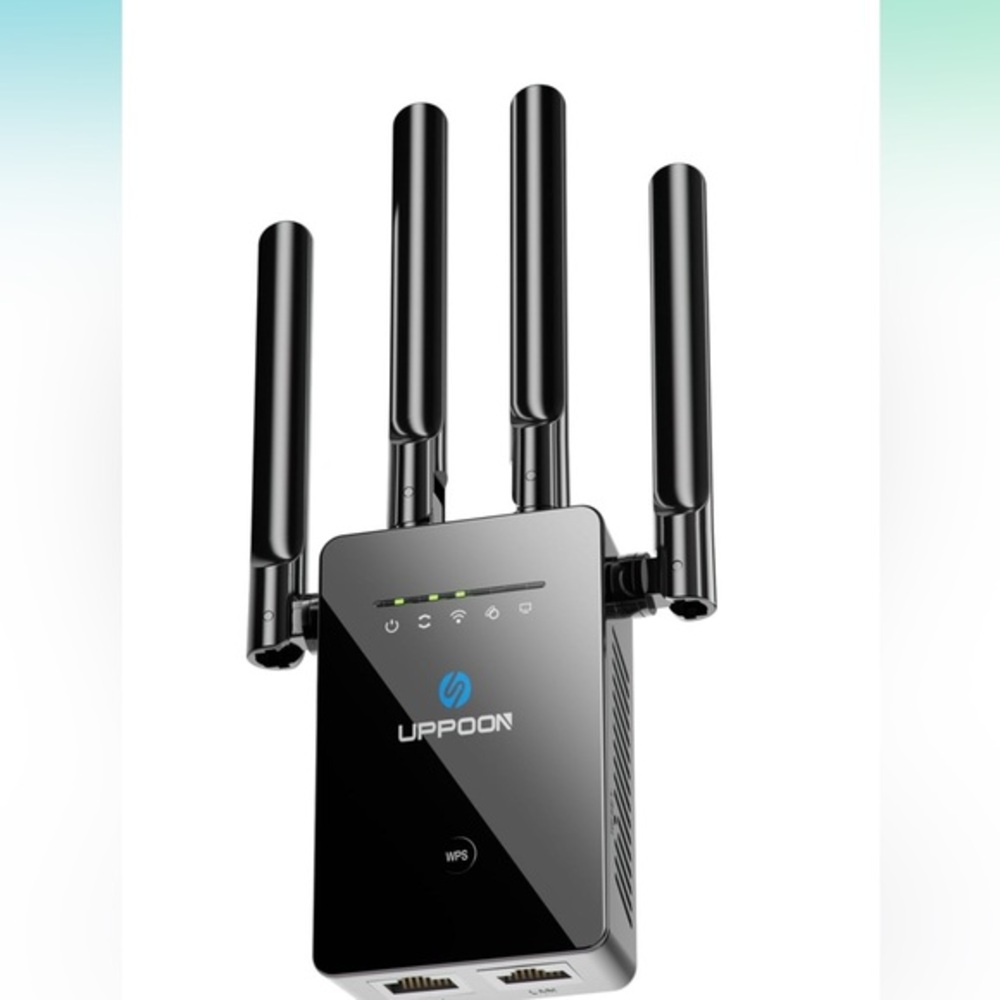 2024 Extendtecc WiFi Extender Signal Booster, 9980 Sq.ft Long Range Internet